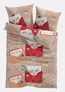 Souprava povlečení s vánočním dopisem, bonprix