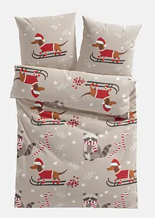 Povlečení s vánočním jezevčíkem, bonprix
