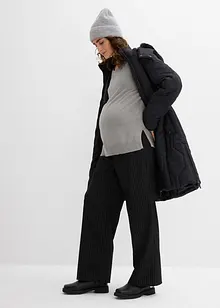 Souprava těhotenského svetru a topu umožňujícího kojení, z bavlněné pleteniny, 3 v 1, bonprix