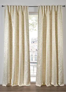 Žakárový závěs s leskem, také extra dlouhý (1 ks v balení), bonprix