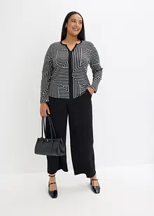 Viskózové tričko s dlouhým rukávem, bonprix