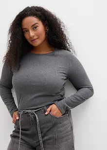 Žebrované termo tričko, bonprix