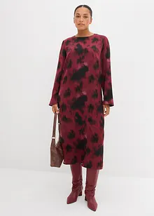 Saténové midi šaty, bonprix