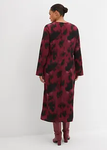 Saténové midi šaty, bonprix