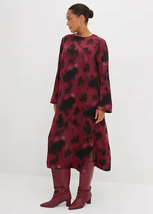 Saténové midi šaty, bonprix