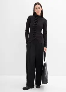 Kabátek z jemné pleteniny z měkké viskózové směsi, bonprix