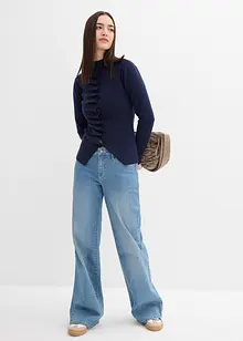 Kabátek z jemné pleteniny z měkké viskózové směsi, bonprix