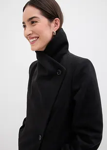 Kabát z imitace vlny, bonprix