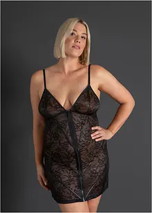 Krajkové šaty se zapínáním na zip, bonprix