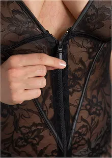 Krajkové šaty se zapínáním na zip, bonprix