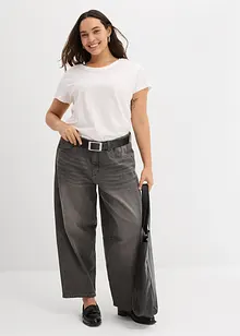 Džíny Ballon, Mid Waist, bonprix