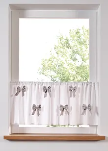 Vitrážková záclona z čisté organické bavlny, bonprix