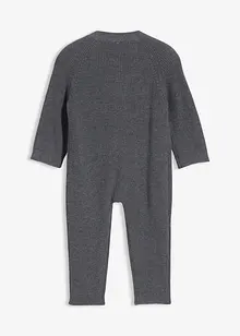 Pletený overal z čisté organické bavlny, bonprix