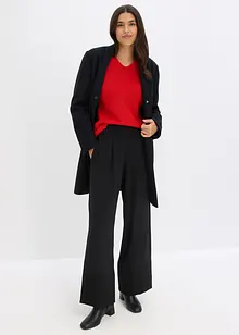 Oversize svetr z vlněné smesi, bonprix