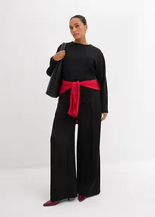 Triko s dlouhým rukávem, z materiálu Punto di Roma, bonprix