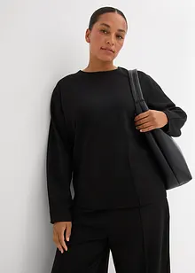 Triko s dlouhým rukávem, z materiálu Punto di Roma, bonprix