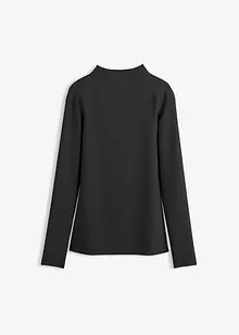 Žebrované tričko s dlouhým rukávem, bonprix