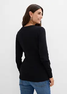 Vánoční těhotenský svetr z organické bavlny, bonprix