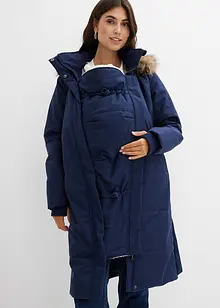 Prošívaný těhotenský/nosicí kabát 3 v 1, bonprix