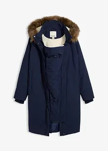 Prošívaný těhotenský/nosicí kabát 3 v 1, bonprix