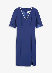 Pouzdrové šaty s korálkovou aplikací, bonprix