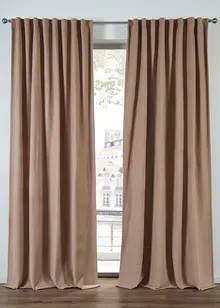 Termo závěs se zadní stranou z flísu polar (1 ks v balení), bonprix