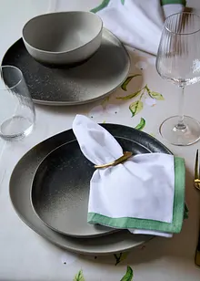 Látkové ubrousky z organické bavlny (4 ks v balení), bonprix