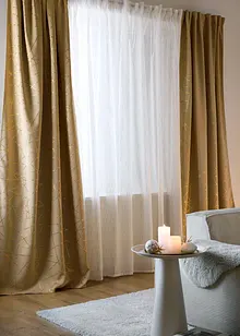 Zastiňující závěs s leskem, také v extra délce (1 ks v balení), bonprix