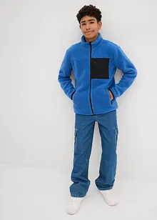 Bunda z medvídkového flísu, bonprix