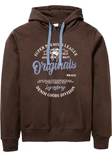 Mikina s kapucí v pohodlném střihu, bonprix