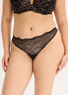 Kalhotky tanga s třpytivou přízí, bonprix