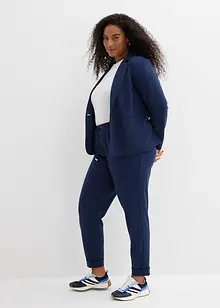 Kalhoty bez zapínání, se splývavou viskózou, bonprix