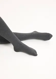 Flísové termo punčocháče 140den, bonprix