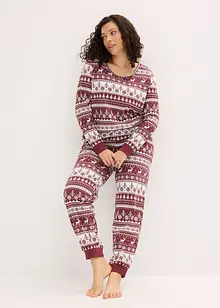 Pyžamo z čisté organické bavlny, bonprix