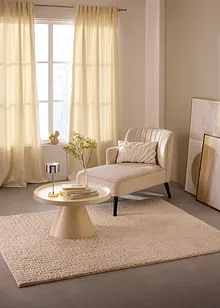 Neprůhledný závěs z měkké žinylky (1 ks v balení), bonprix