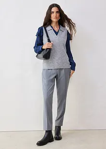 Svetr bez rukávů s vlnou alpaka, bonprix