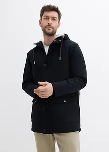 Zimní parka s kapucí z medvídkového flísu, bonprix
