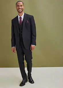 Oblek s vestou a kravatou (4dílná souprava), Regular Fit, bonprix