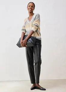 Svetr s vlnou a lurexem, bonprix