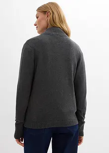 Pletený kabátek z čisté organické bavlny, bonprix