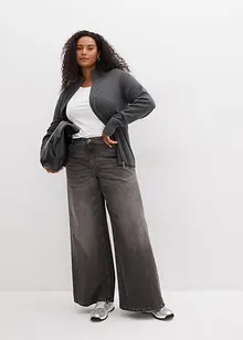 Pletený kabátek z čisté organické bavlny, bonprix