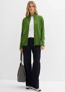 Pletený kabátek z čisté organické bavlny, bonprix