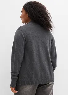 Pletený kabátek z čisté organické bavlny, bonprix