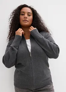 Pletený kabátek z čisté organické bavlny, bonprix