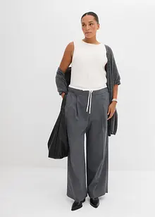 Pletený top z čisté bavlny, bonprix