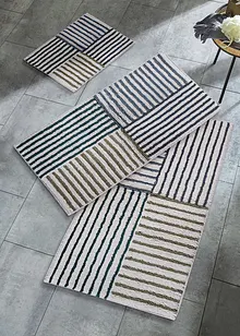 Koupelnová předložka s proužkovaným vzorem, bonprix