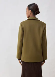 Kabanový kabátek z vlny, bonprix