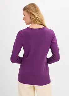 Kabátek z jemné pleteniny, s knoflíkovou lištou, bonprix