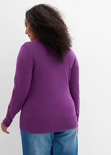 Kabátek z jemné pleteniny, s knoflíkovou lištou, bonprix