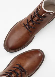 Kožená šněrovací kotníková obuv značky Bugatti, Bugatti